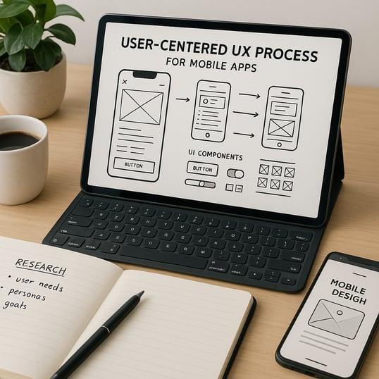 User-Centered UX Process for Mobile Apps